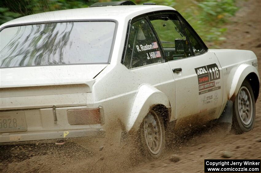 John Hill / Rebecca Ruston Ford Escort Mk II on SS1, Steamboat I.