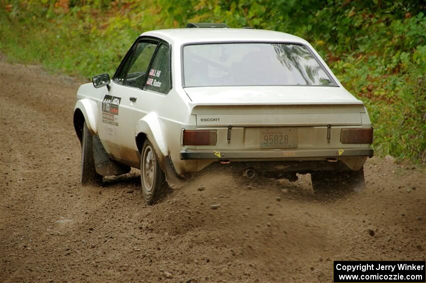 John Hill / Rebecca Ruston Ford Escort Mk II on SS1, Steamboat I.