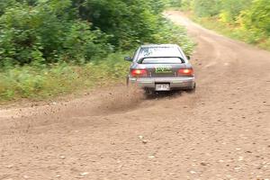 Jordan Locher / Tom Addison Subaru Impreza 2.5RS on SS1, Steamboat I.