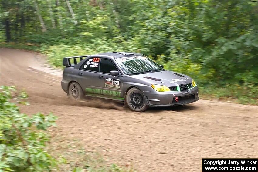 Mike Engle / Morgan Engle Subaru WRX STi on SS1, Steamboat I.