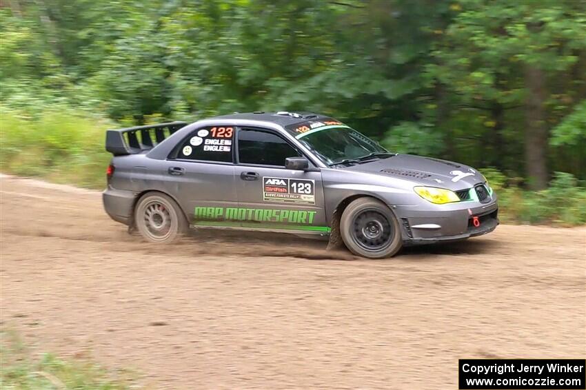 Mike Engle / Morgan Engle Subaru WRX STi on SS1, Steamboat I.