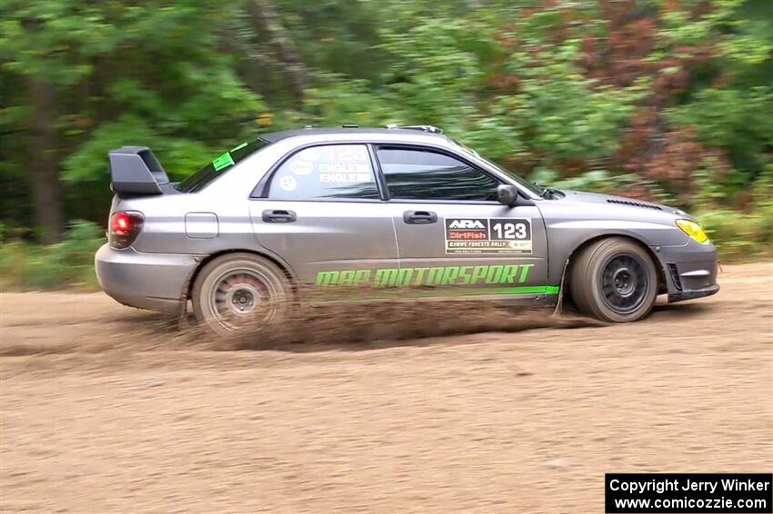 Mike Engle / Morgan Engle Subaru WRX STi on SS1, Steamboat I.