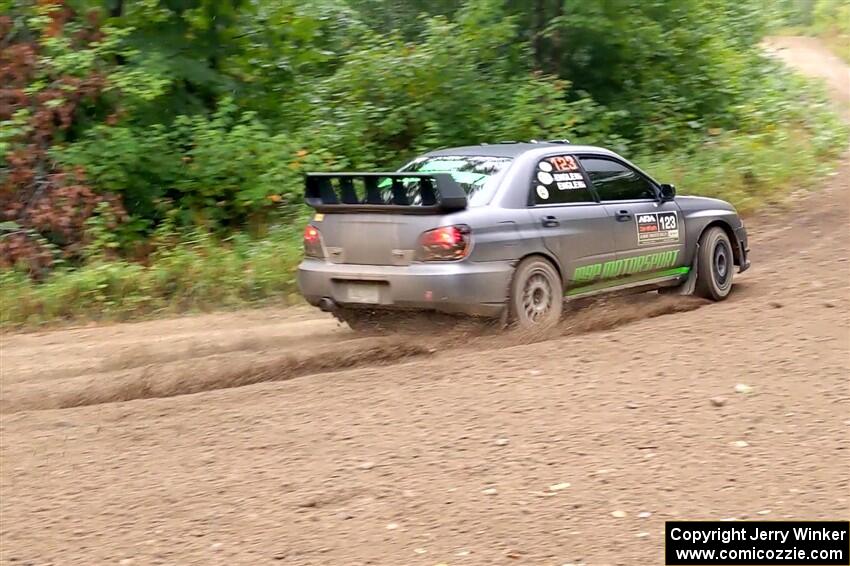 Mike Engle / Morgan Engle Subaru WRX STi on SS1, Steamboat I.