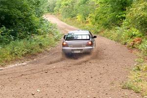 Mike Engle / Morgan Engle Subaru WRX STi on SS1, Steamboat I.