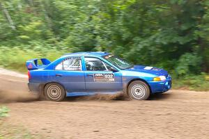 Dmitri Kishkarev / Keegan Helwig Mitsubishi Lancer Evo IV on SS1, Steamboat I.