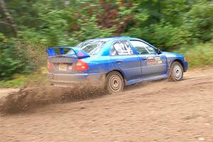 Dmitri Kishkarev / Keegan Helwig Mitsubishi Lancer Evo IV on SS1, Steamboat I.