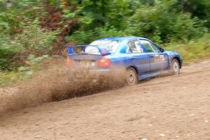 Dmitri Kishkarev / Keegan Helwig Mitsubishi Lancer Evo IV on SS1, Steamboat I.