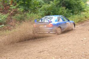 Dmitri Kishkarev / Keegan Helwig Mitsubishi Lancer Evo IV on SS1, Steamboat I.