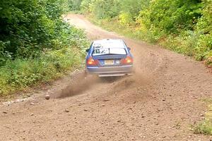 Dmitri Kishkarev / Keegan Helwig Mitsubishi Lancer Evo IV on SS1, Steamboat I.