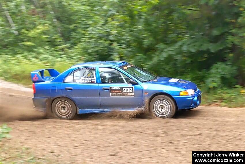 Dmitri Kishkarev / Keegan Helwig Mitsubishi Lancer Evo IV on SS1, Steamboat I.