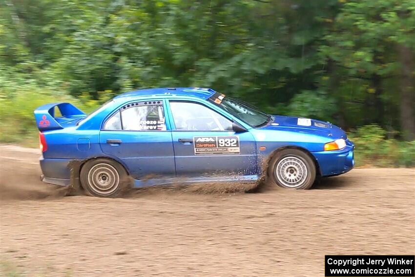 Dmitri Kishkarev / Keegan Helwig Mitsubishi Lancer Evo IV on SS1, Steamboat I.