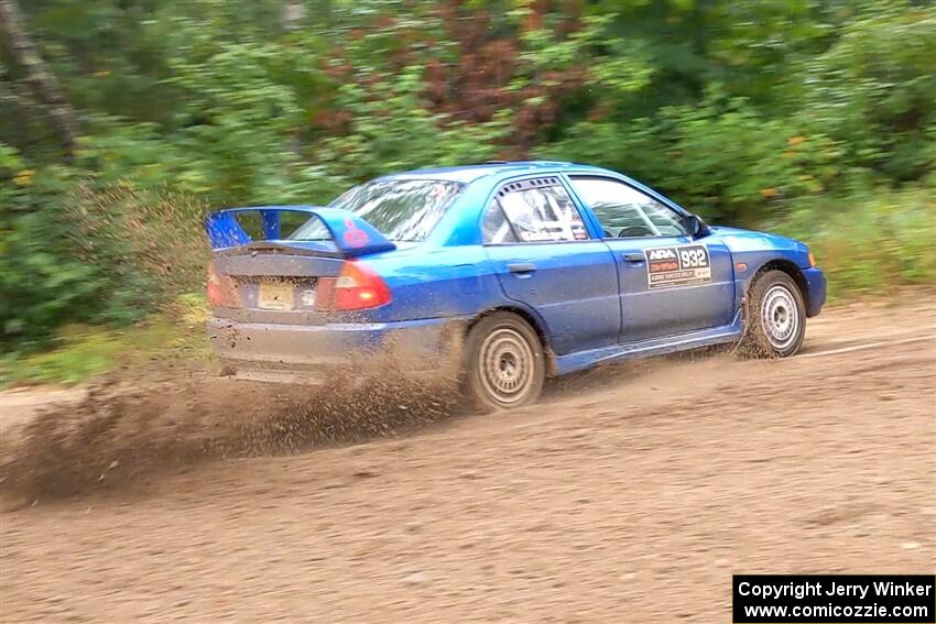 Dmitri Kishkarev / Keegan Helwig Mitsubishi Lancer Evo IV on SS1, Steamboat I.