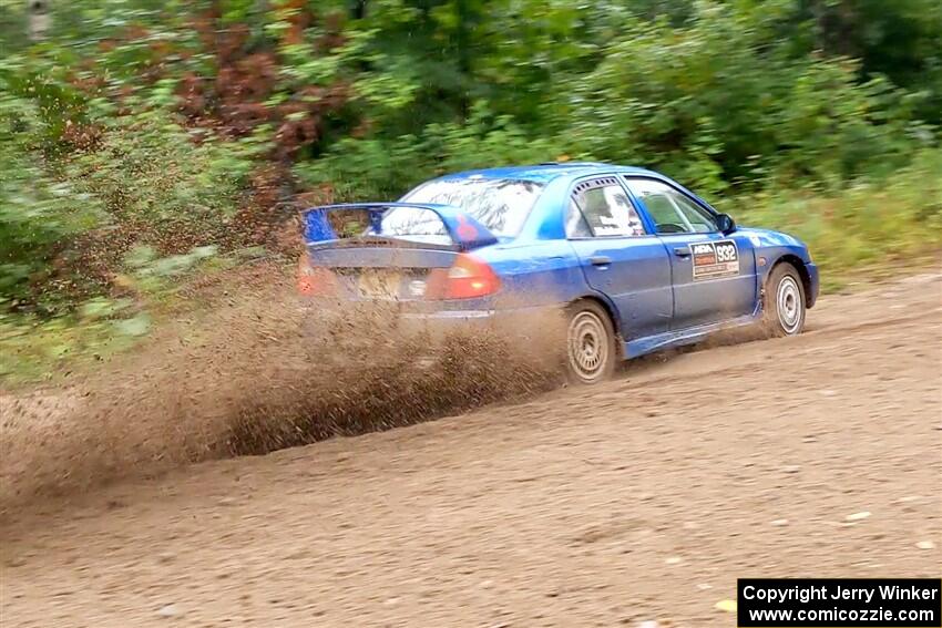 Dmitri Kishkarev / Keegan Helwig Mitsubishi Lancer Evo IV on SS1, Steamboat I.