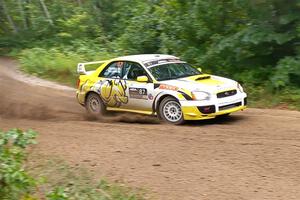 Mark Williams / Steve Harrell Subaru WRX STi on SS1, Steamboat I.