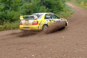 Mark Williams / Steve Harrell Subaru WRX STi on SS1, Steamboat I.