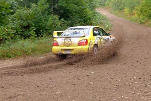 Mark Williams / Steve Harrell Subaru WRX STi on SS1, Steamboat I.