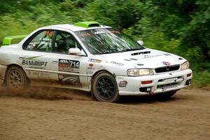 Jordon Haberer / Kevin Allen Subaru Impreza on SS1, Steamboat I.