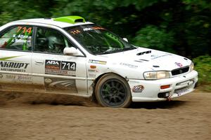 Jordon Haberer / Kevin Allen Subaru Impreza on SS1, Steamboat I.