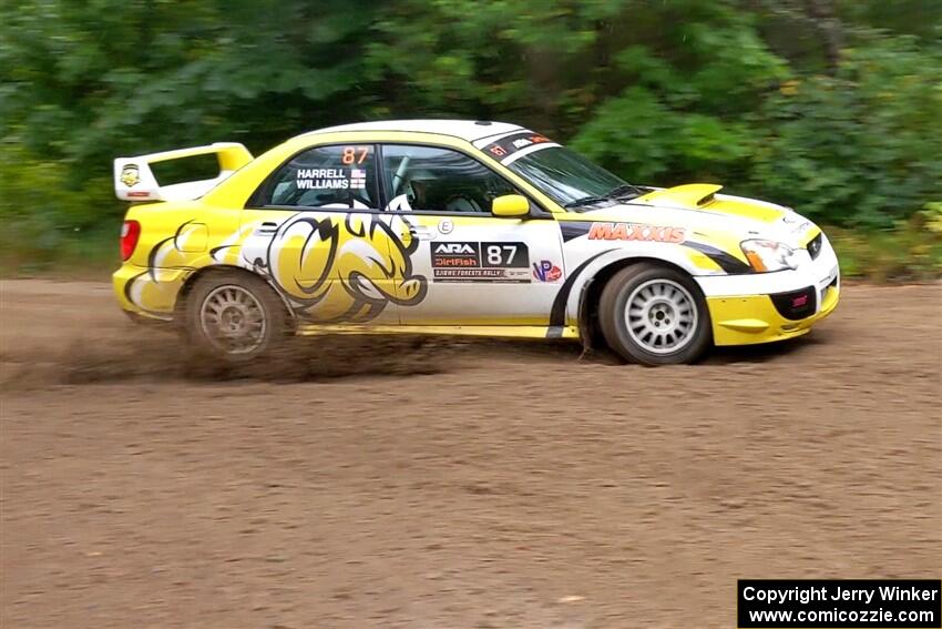 Mark Williams / Steve Harrell Subaru WRX STi on SS1, Steamboat I.