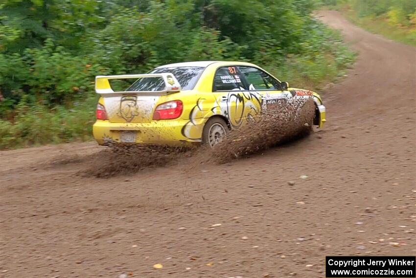 Mark Williams / Steve Harrell Subaru WRX STi on SS1, Steamboat I.