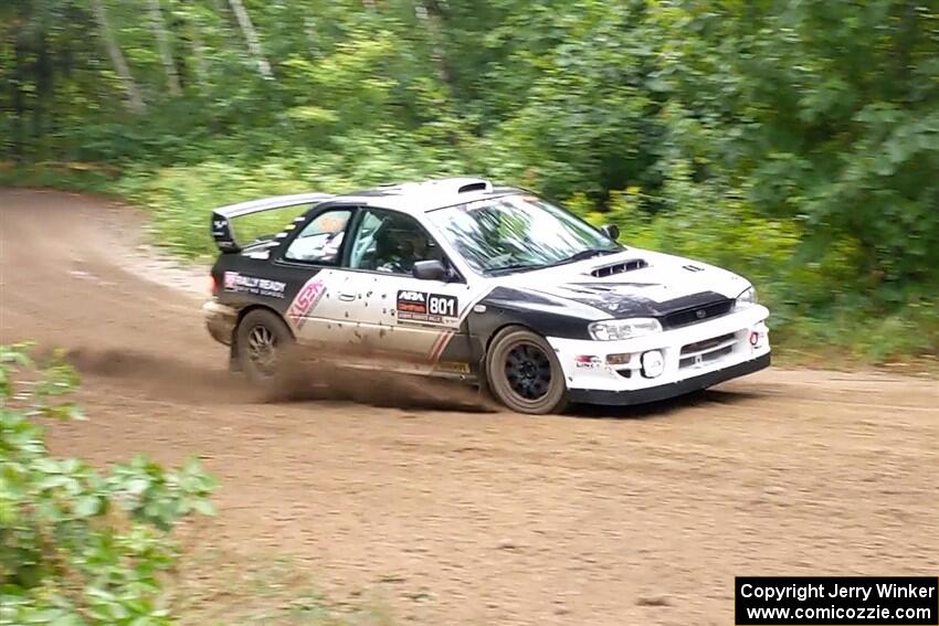 Bucky Lasek / Grzegorz Dorman Subaru Impreza on SS1, Steamboat I.