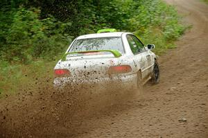 Jordon Haberer / Kevin Allen Subaru Impreza on SS1, Steamboat I.