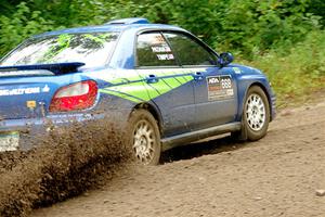 Jeff Timpe / Joe Patava Subaru WRX on SS1, Steamboat I.