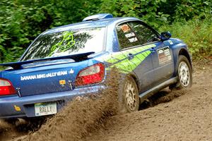 Jeff Timpe / Joe Patava Subaru WRX on SS1, Steamboat I.