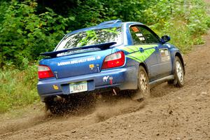 Jeff Timpe / Joe Patava Subaru WRX on SS1, Steamboat I.