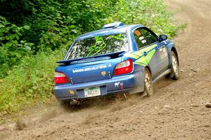 Jeff Timpe / Joe Patava Subaru WRX on SS1, Steamboat I.