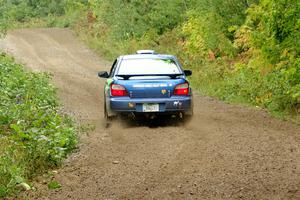 Jeff Timpe / Joe Patava Subaru WRX on SS1, Steamboat I.