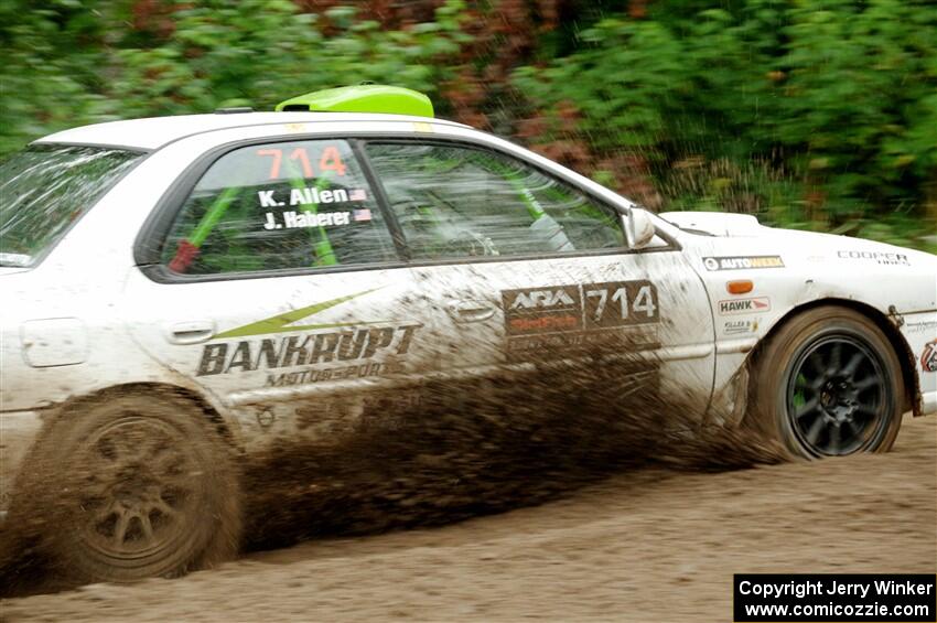 Jordon Haberer / Kevin Allen Subaru Impreza on SS1, Steamboat I.