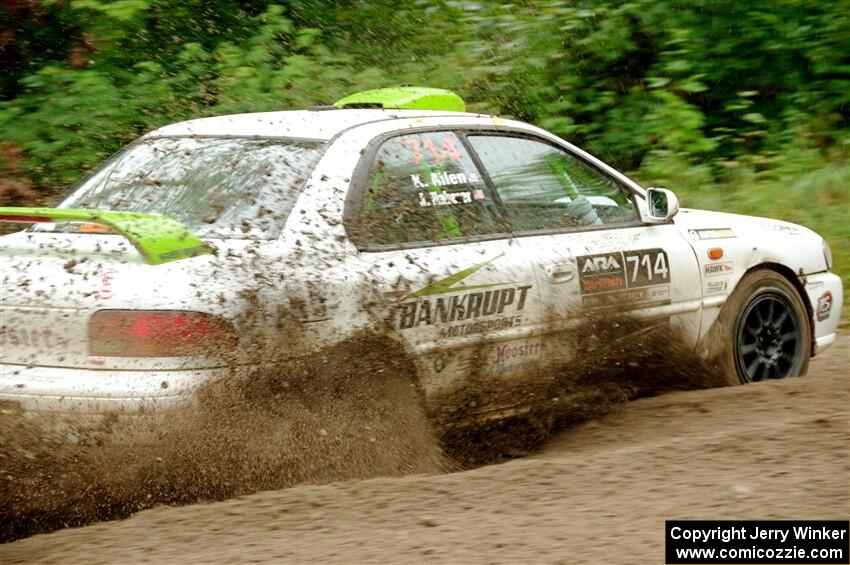 Jordon Haberer / Kevin Allen Subaru Impreza on SS1, Steamboat I.