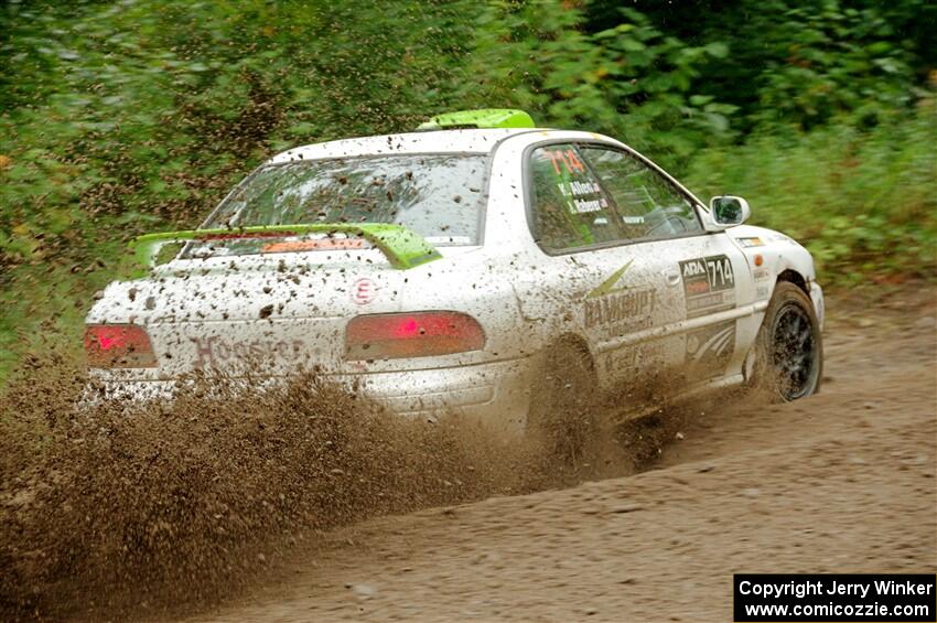 Jordon Haberer / Kevin Allen Subaru Impreza on SS1, Steamboat I.