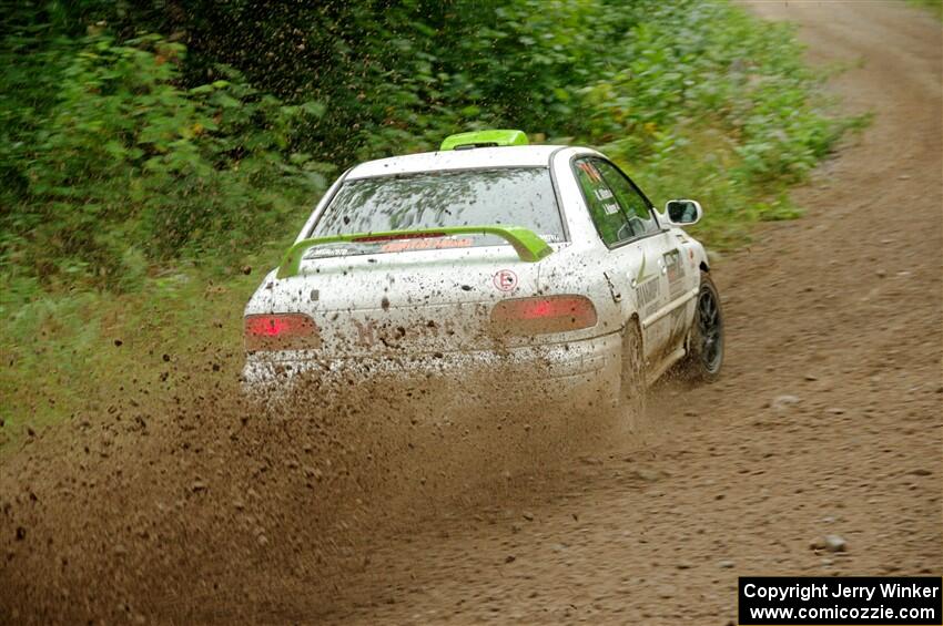 Jordon Haberer / Kevin Allen Subaru Impreza on SS1, Steamboat I.