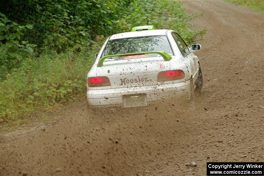 Jordon Haberer / Kevin Allen Subaru Impreza on SS1, Steamboat I.