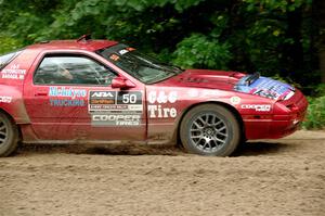 Al Dantes, Jr. / Andrew Sims Mazda RX-7 LS on SS1, Steamboat I.