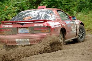 Al Dantes, Jr. / Andrew Sims Mazda RX-7 LS on SS1, Steamboat I.