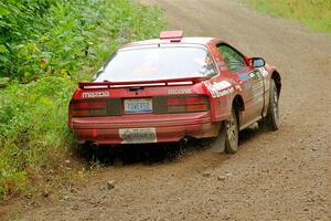 Al Dantes, Jr. / Andrew Sims Mazda RX-7 LS on SS1, Steamboat I.