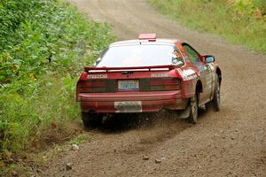 Al Dantes, Jr. / Andrew Sims Mazda RX-7 LS on SS1, Steamboat I.