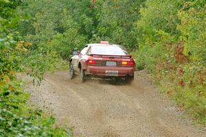 Al Dantes, Jr. / Andrew Sims Mazda RX-7 LS on SS1, Steamboat I.