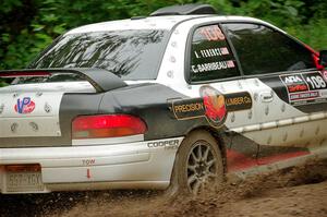 Chris Barribeau / Alex Ferencz Subaru Impreza RS on SS1, Steamboat I.