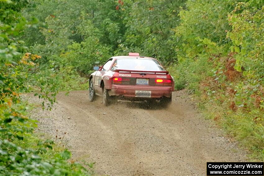 Al Dantes, Jr. / Andrew Sims Mazda RX-7 LS on SS1, Steamboat I.