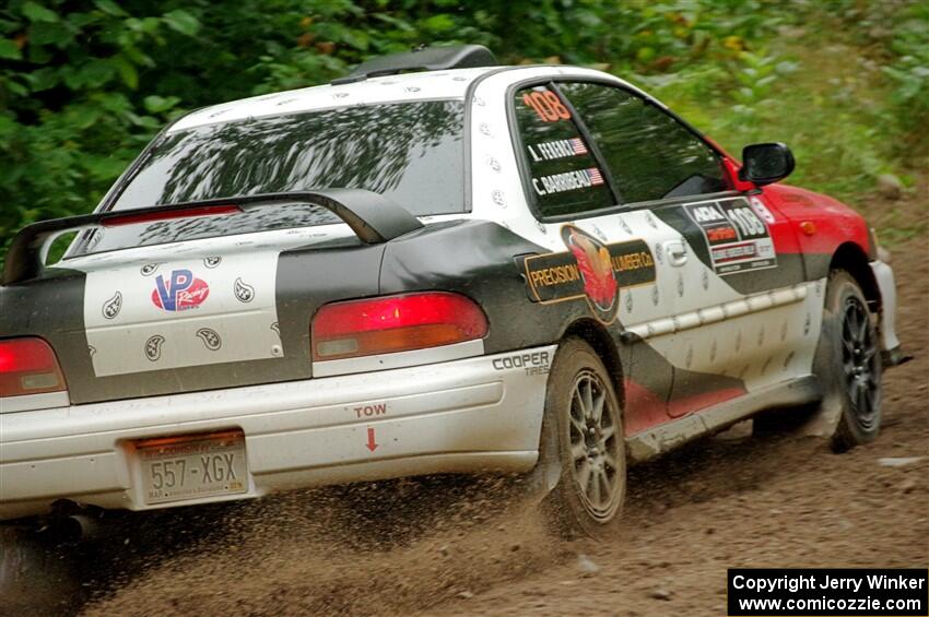 Chris Barribeau / Alex Ferencz Subaru Impreza RS on SS1, Steamboat I.