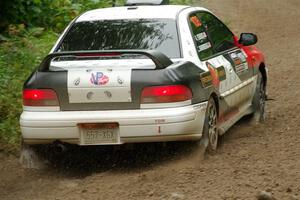 Chris Barribeau / Alex Ferencz Subaru Impreza RS on SS1, Steamboat I.