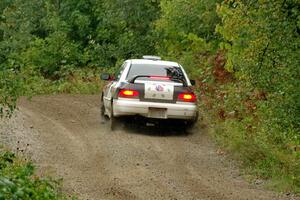 Chris Barribeau / Alex Ferencz Subaru Impreza RS on SS1, Steamboat I.