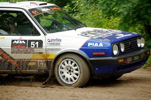 Todd Hartmann / Shawn Callahan VW GTI on SS1, Steamboat I.