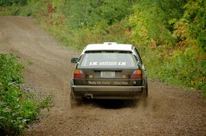 Todd Hartmann / Shawn Callahan VW GTI on SS1, Steamboat I.