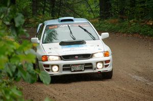 Tyler Matalas / Izaak Degenaer Subaru Impreza LX on SS1, Steamboat I.