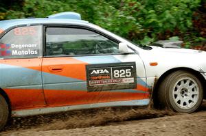 Tyler Matalas / Izaak Degenaer Subaru Impreza LX on SS1, Steamboat I.